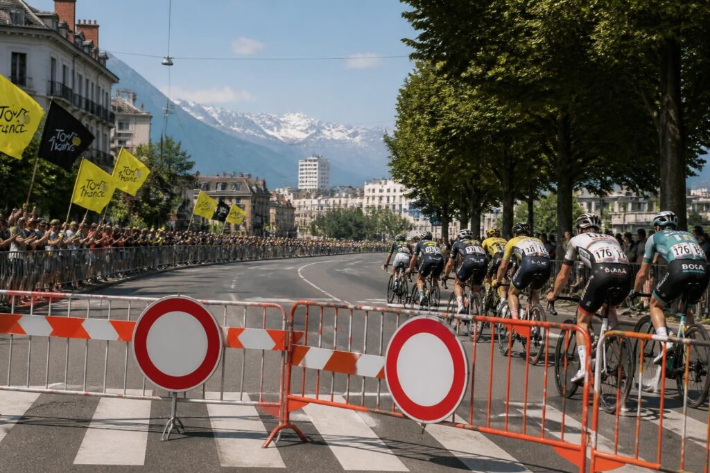 découvrez les dates et lieux des routes fermées à grenoble et pau lors du tour de france pour mieux planifier vos déplacements pendant l'événement.