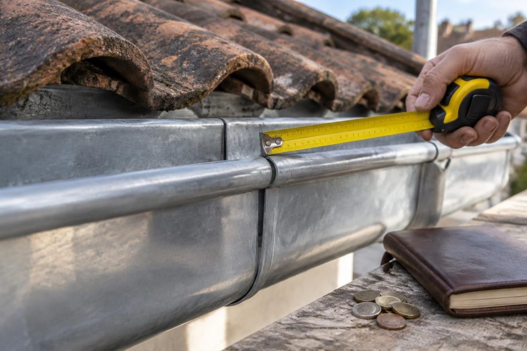 découvrez les distances à respecter pour un joint de dilatation de gouttière en zinc et les prix à prévoir pour une pose durable.