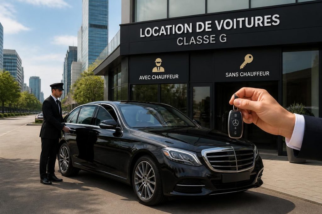 découvrez nos offres de location de voiture classe g, avec des tarifs compétitifs et des options flexibles, disponibles avec ou sans chauffeur pour répondre à tous vos besoins.