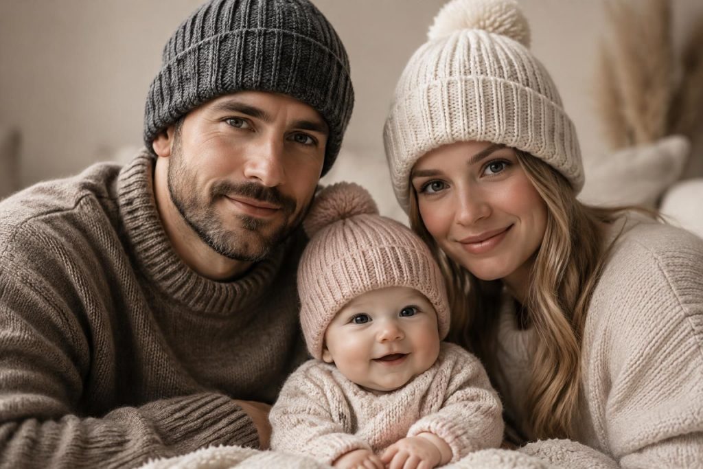 découvrez notre sélection de bonnets de luxe pour homme, femme et bébé : des modèles élégants, confortables et faciles à adopter.
