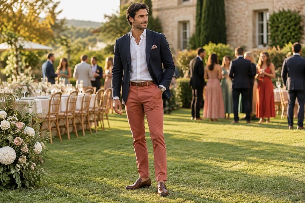découvrez comment s’habiller pour un mariage sans costume : tenues élégantes, associations de couleurs et accessoires pour un style masculin raffiné.