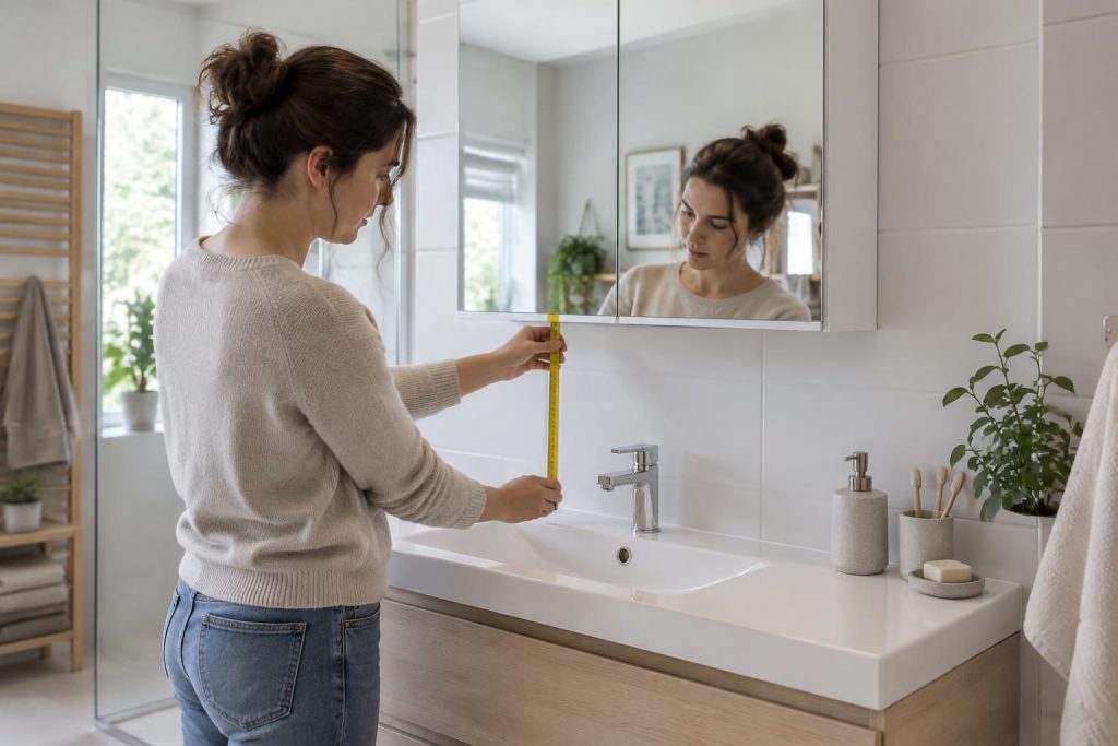 découvrez comment choisir la hauteur idéale d’une armoire de toilette et repérez les conseils pratiques pour installer un modèle ikea.