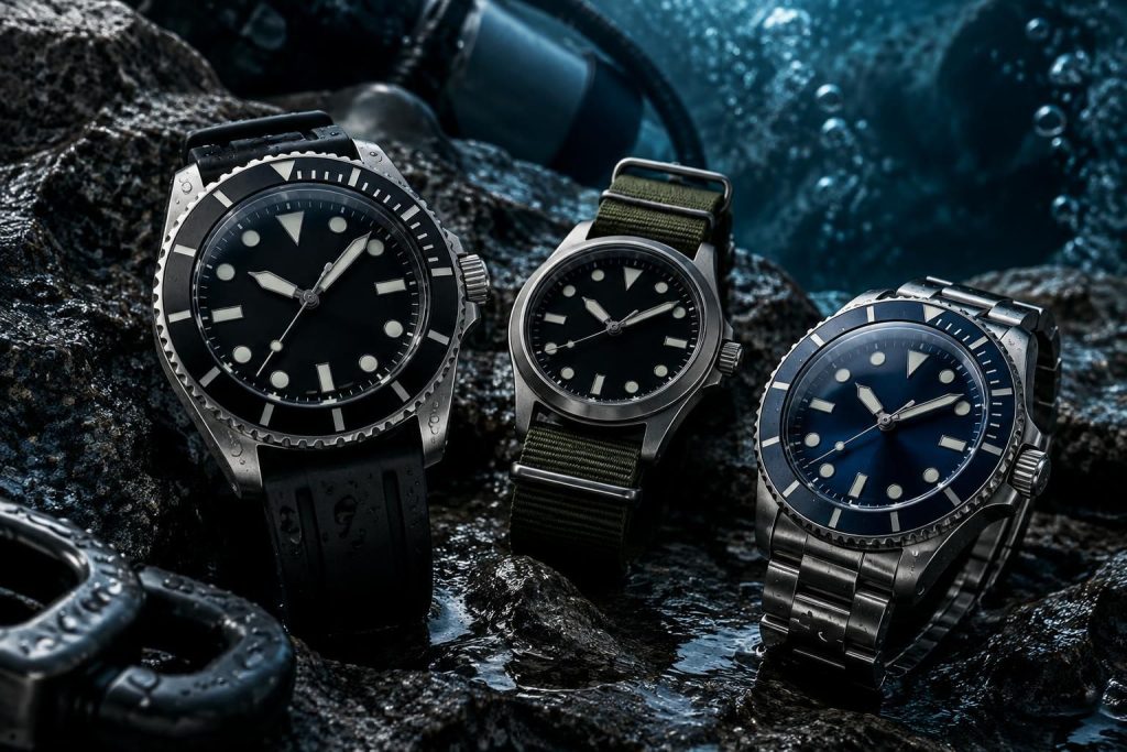 découvrez les montres de plongée françaises à connaître : modèles automatiques et militaires, leurs caractéristiques et leur héritage horloger.